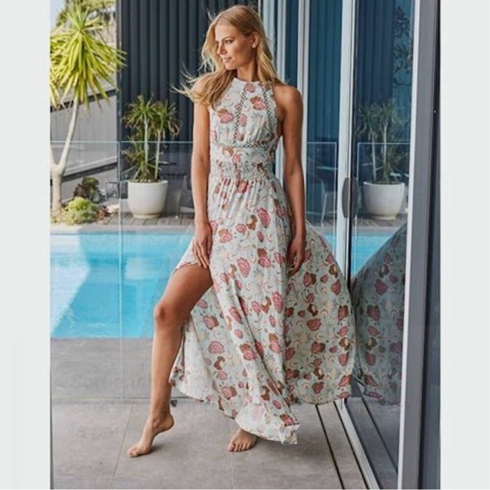 Jaase Endless Summer Bohemian Floral Maxi Dress